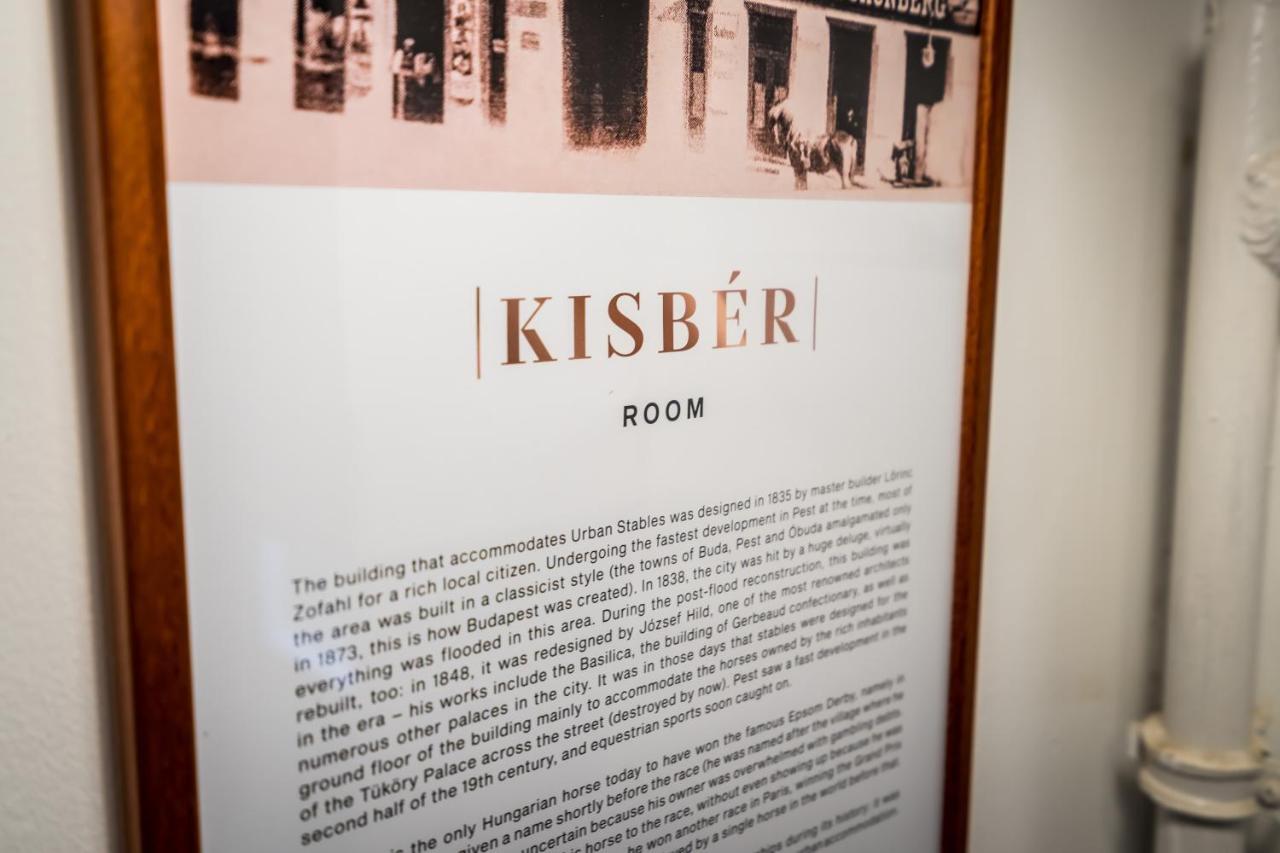 Urban Stable Luxury Apartments Budapest Eksteriør billede